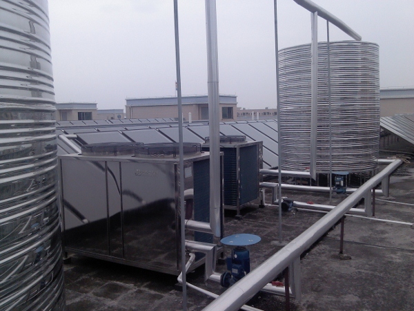 东莞太阳能热泵热水工程